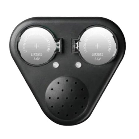 Kaksoispaikkapainikekennoakun laturi äänellä LIR2032 LIR2025 LIR2016 Type-C 3.6V Li-Ion kennoakun laturi
