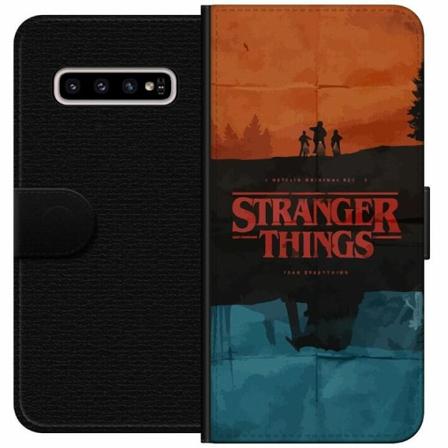 Samsung Galaxy S10+ Plånboksfodral Stranger Things