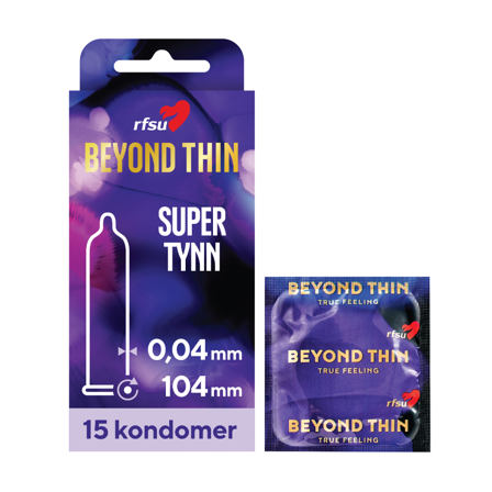 Rfsu Kondom Beyond Thin, 15 stk.