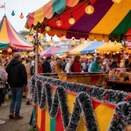 Girlang på 8 meter med vit kant - Inredning, trappor & fester