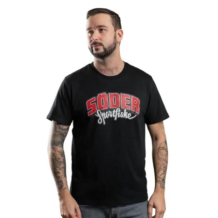 Söder Sportfiske T-shirt Black - XXL