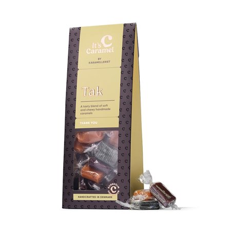 It ́s Caramel By Karamelleriet Gaveæske TAK 180 g, Helse & Madvarer, Snacks, Karameller