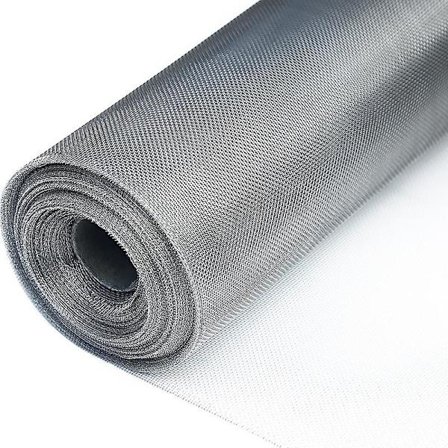 Myggnettrull, vindusmyggnett, 1,2 x 3 m myggnettrull, vindusmyggnettrull, med vindusrengjøringsbørste