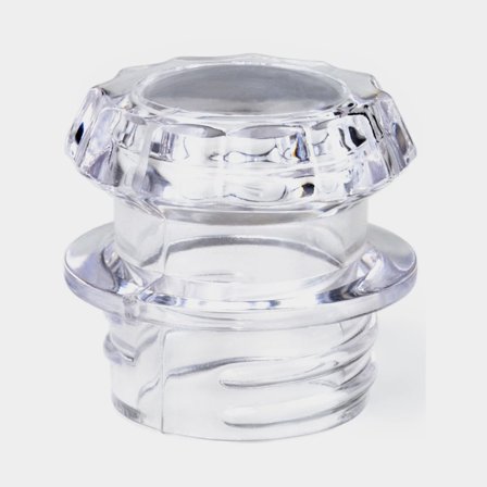 Bouton pour percolateur GSI Glacier Resin PercView Top, compatible avec GSI Glacier Stainless Coffee Percolator