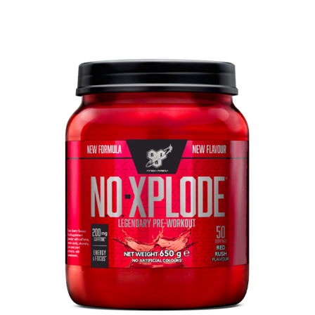 Komplett PWO BSN N.O.-Xplode PWO 50 portioner, Red Rush - Bodyman.dk