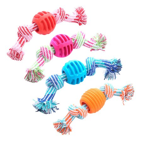 Koira lelu pallot, tylsistymiseen, koiran köysilelut pennuille, koiran köysilelut aggressiivisille pureskelijoille, koiran pureskelulelut