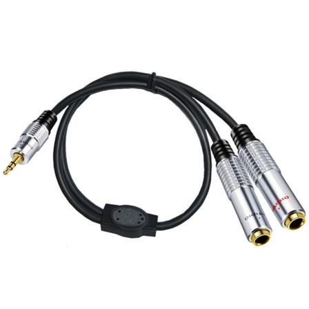 6,35 mm kabel afbalanceret mikrofonkabel 6,35 mm hun til 3,5 mm mikrofonhøjttalerkabel