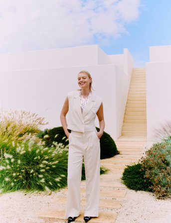 Copenhagen Muse Cmtailor-Pants - Cream - L