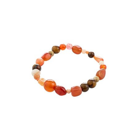 Pilgrim Armbånd Iris Rød / Multi, Tøj & Bolig, Smykker, Armbånd