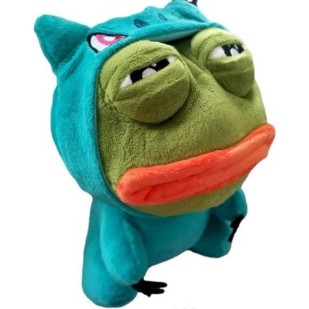 Froskedukke Trist Frosk Plussj Leke 9 tommer. Gratis å Kle Opp Gaver Lekevarer Interaktiv