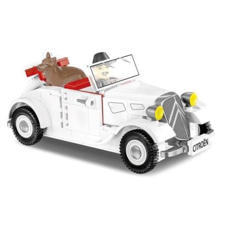 Rakennuslelu - COBI - 1934 Citroën Traction Avant 7C - 199 elementtiä - Valkoinen - 14 vuotta Enkel ljus färg