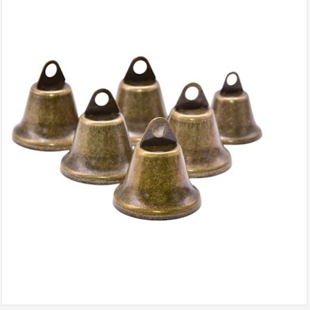 10-pak antikke bronzeklokker til mistede klokker