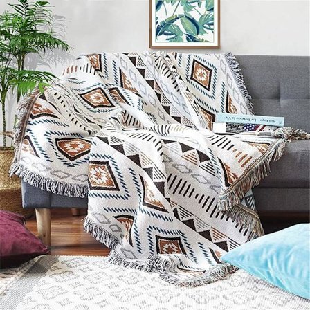 Lounaan heittopeitto Aztec Lounaan heittopeitto Peitto sohvalle C