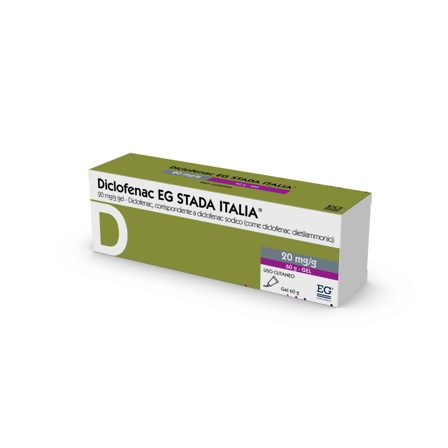 Diclofenac eg 20 Mg/g Gel 1 Tubo in al da 60 g