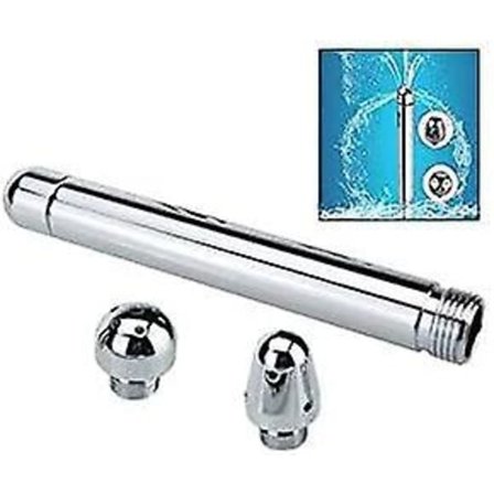 Analbruser, Aluminium Bidé Bruseshoved Til Vask Af Private Dele Med 3 Rengøringshoveder