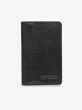 John Henric Men's Schwarzer Kartenetui Dionysos Size Onesize