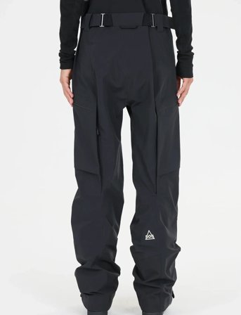 SOS Kula W 3L Shell Bib Pants - Black - S