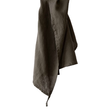 Tell me more Keittiöpyyhe pellavaa 50x70 cm, taupe