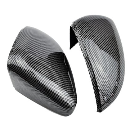 Karbonfibermønstret speildeksel sidespeildeksler for Golf MK7 MK7.5 Golf 7 R 2013-2020