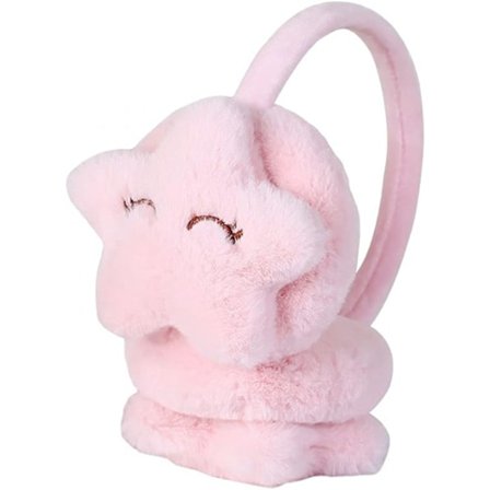 Plysj ørevarmere for barn, pels ørevarmere, utendørs ørevarmere, myke og