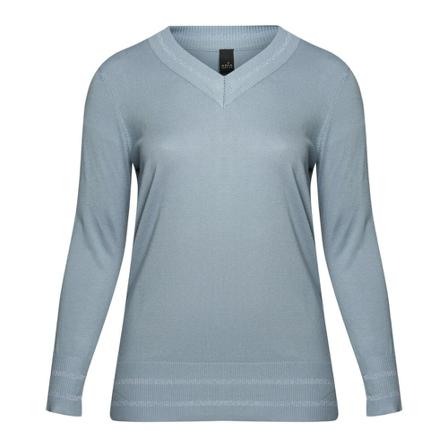 Adia Logan Strik Blå, Dame Striktrøjer, Størrelse: 7Xl/8Xl