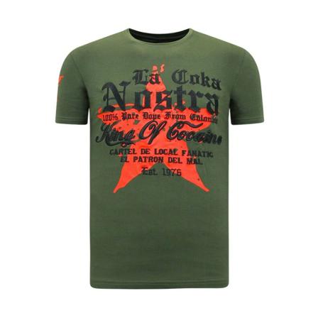 Local Fanatic - T-shirts - Grön - Herr - Storlek: S, Herr, Storlek: S