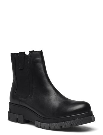 Biadevina Short Chelsea Boot Black Bianco