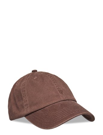 Mini Organic Soft Low Baseball Cap Accessories Headwear Caps Brown Upfront