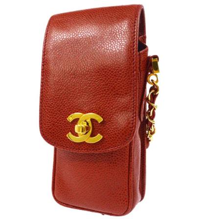 Chanel Vintage, Pre-owned Leather chanel-bags Rood, Dames, Maat:ONE Size