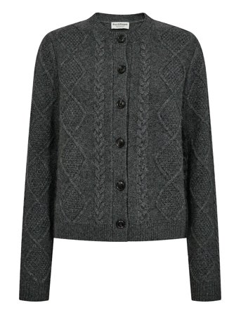 Bs Marita Regular Fit Knitwear Grey Bruun & Stengade