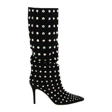 Gianvito Rossi, Gianvito rossi &pectra suede leather boots Zwart, Dames, Maat:36 EU,leer