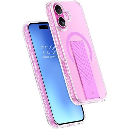 Smartphone case - FORCE CASE - iPhone 16 - MagSafe - Rosa - Ultra-Förstärkt 3m