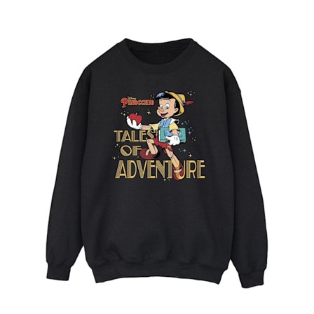 Pinocchio Herr Tales Of Adventure Sweatshirt 5XL Svart