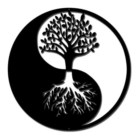 Metal vægkunst, Metal Træ af Livet vægkunst, Metal Træ Familie Skilt