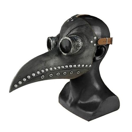 Plague Doctor Mask, Halloween Bird's Beak Mask