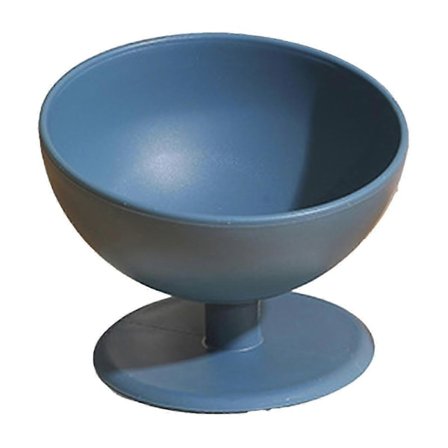 Blå Skråstillet Kæledyrsskål til Hunde og Katte - Stor Kapacitet