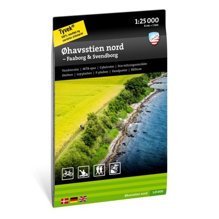 Calazo förlag Øhavsstien Nord Faaborg & Svendborg literature OneSize