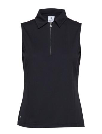 Macy Sl Polo Shirt T-shirts & Tops Polos Svart Daily Sports