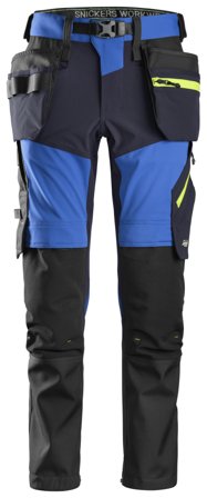 Snickers Workwear 6940 FlexiWork Arbetsbyxa blå C56, Arbetskläder