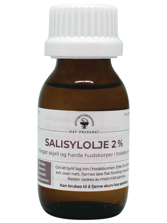 NAF Salisylsyre NAF olje liniment 2%, 60 ml