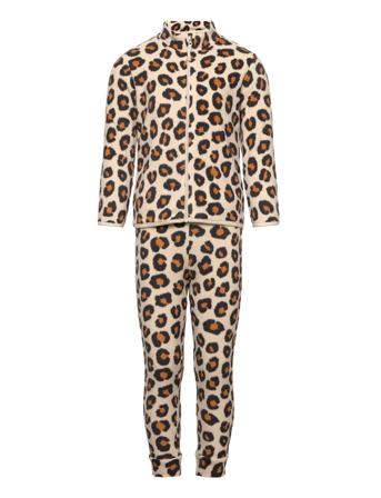 Set Microfleece Outerwear Fleece Outerwear Fleece Suits Multi/mönstrad Lindex