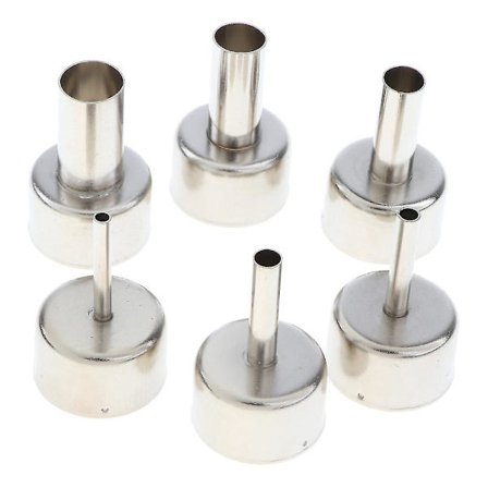 Universaali kuuman ilmasuuttimen suutin, 858 kuuman ilman suutin Universaali suutin Pyöreä suutin Juotoksenpoistopöydän suutin Suutin Suutin Bga (6 