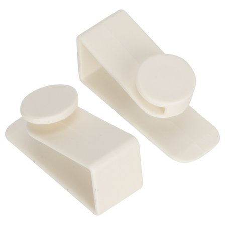 2 kpl Valkoinen Kuivausteline Ilmainen Rei'itetty Hylly Sängyn Tanko Esineiden Ripustustyökalu