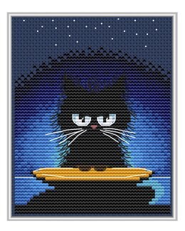 Broderikit Tavla Nattens våg - Collection D'Art