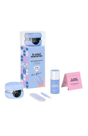 Le mini macaron Gel Manicure Kit Fleur Bleue, Makeup, Gelénegle, Uv Lamper