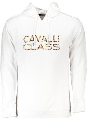 Cavalli Class Felpa Senza Zip Uomo Bianco