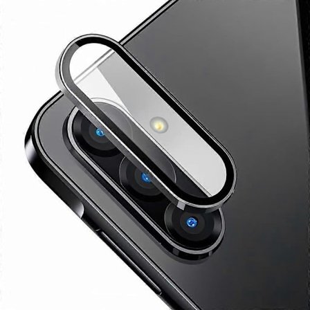 For Samsung Galaxy A56 5G Camera Lens Protector WANLONFENG Metal CD Texture Tempered Glass Lens Film