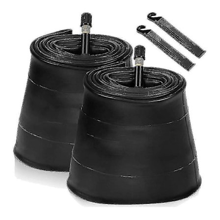 Pakke med 20X4.0 Fat Bike Slange med AV 32mm Ventil Cykelslanger med 2 Dækjern til Vej/Mountain/E