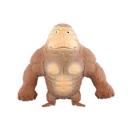 Bästa gorillorna Stretchy Spongy Squishy Monkey Gorilla Stress Relief Toy Vent Doll Bästa