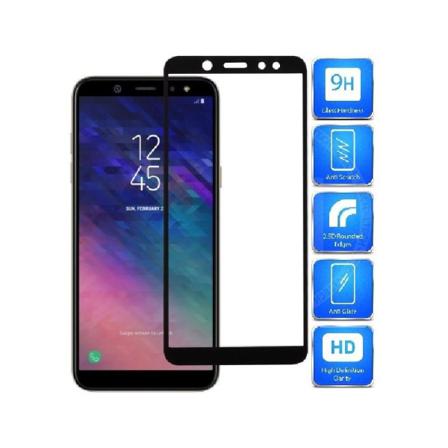 2-PAKK Samsung A7 2018 FullFrame 0,26mm 2,5D 9H herdet glass Transparent